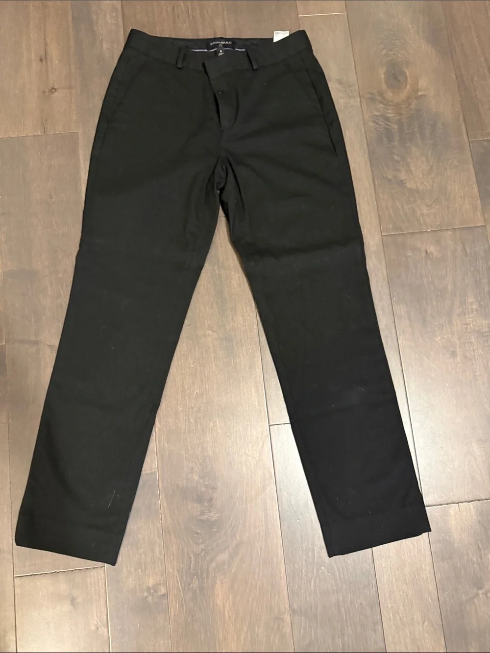 Banana Republic Black Men's Dress Pants - Straight Fit